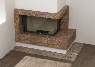Custom Fireplace Design, Fabrication & Installation
