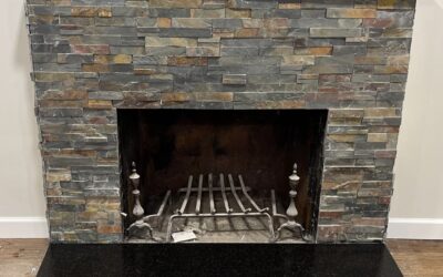Cromwell, CT | Natural Stone Fireplace Surround | Stone Fireplace Mantels