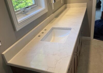 Custom Stone Bathroom Countertops in Berlin, CT by Ambiance Stone