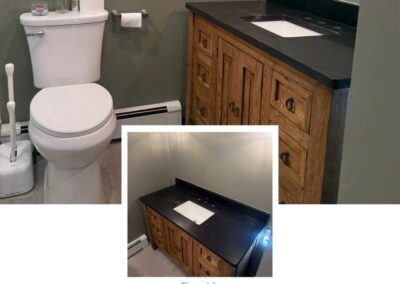 Custom Stone Bathroom Countertops in Berlin, CT by Ambiance Stone